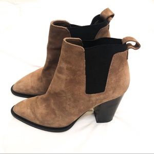 Vince Suede Heeled Boots